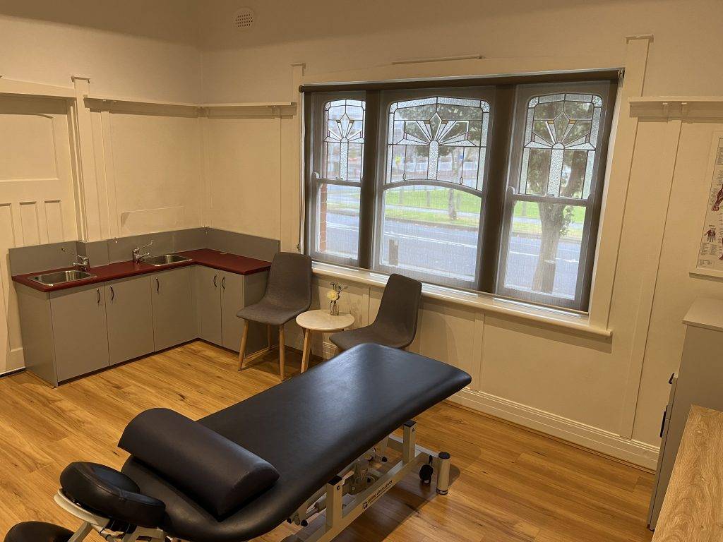 Spare tenant consulting room at Wellbeing Chiropractic Dandenong