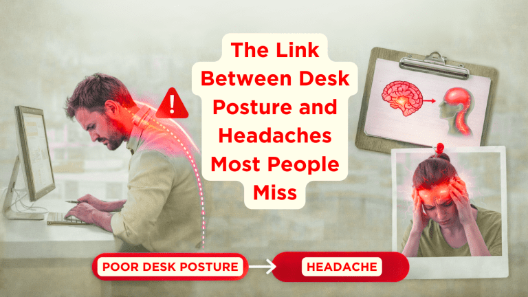 The Link Between Desk Posture and Headaches Most People Miss