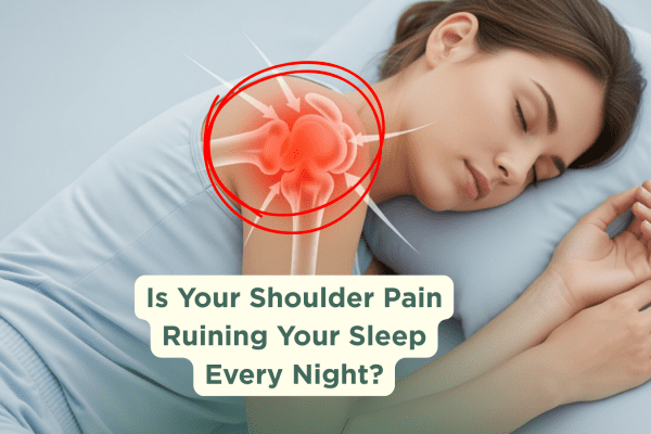 Is Your Shoulder pain ruining your sleep every night?