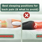 Best sleeping positions for back pain (and what to avoid)