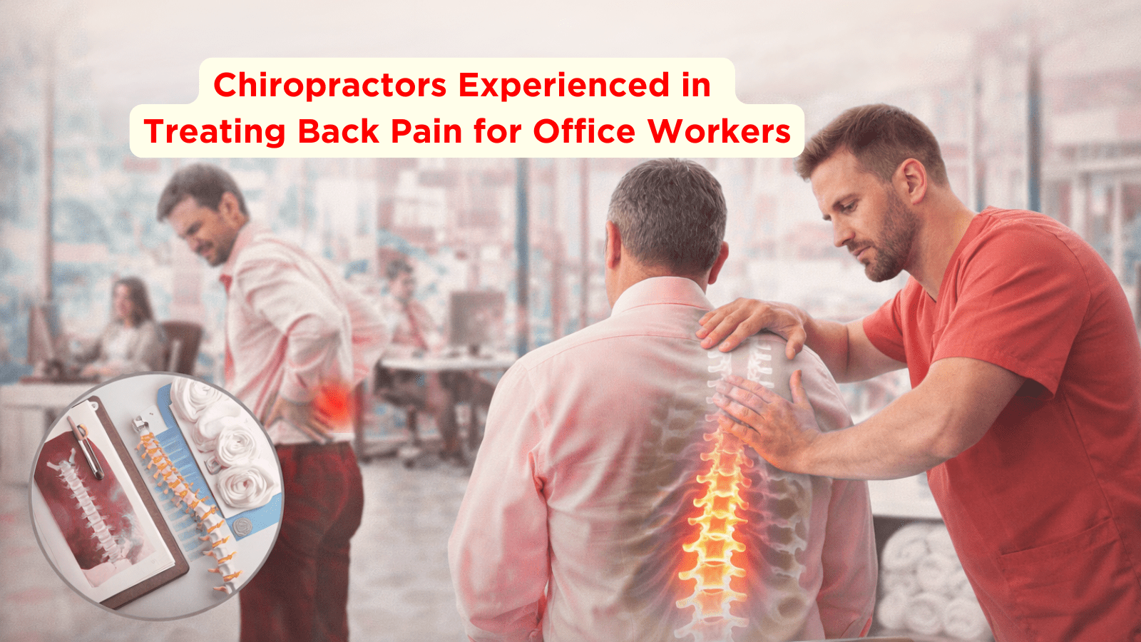 Chiropractors Experienced in Treating Back Pain for Office Workers
