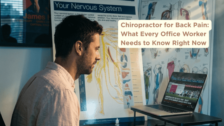 Chiropractor for Back Pain: What Every Office Worker Needs to Know Right Now