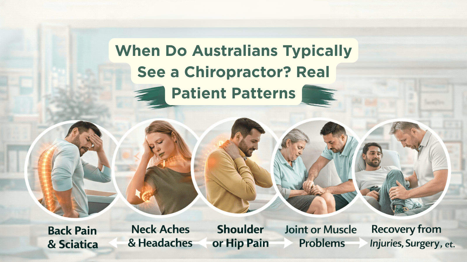 When Do Australians Typically See a Chiropractor Real Patient Patterns