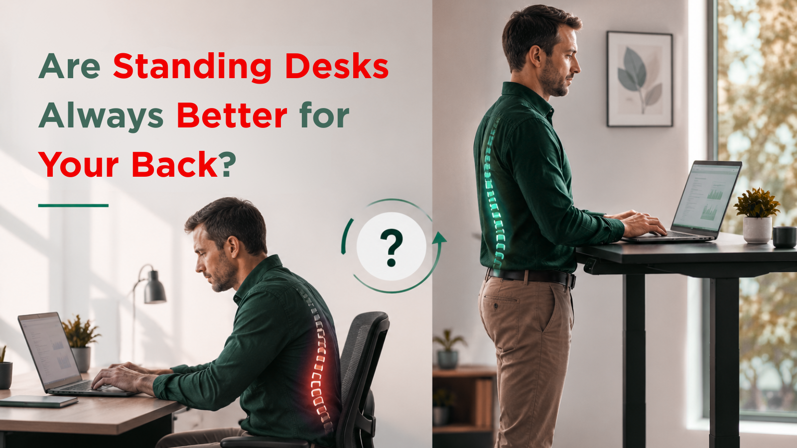 Are Standing Desks Always Better for Your Back