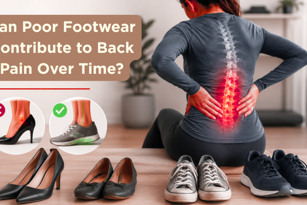 Can Poor Footwear Contribute to Back Pain Over Time? Can Poor Footwear Contribute to Back Pain Over Time?