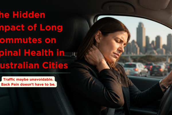 The Hidden Impact of Long Commutes on Spinal Health in Australian Cities