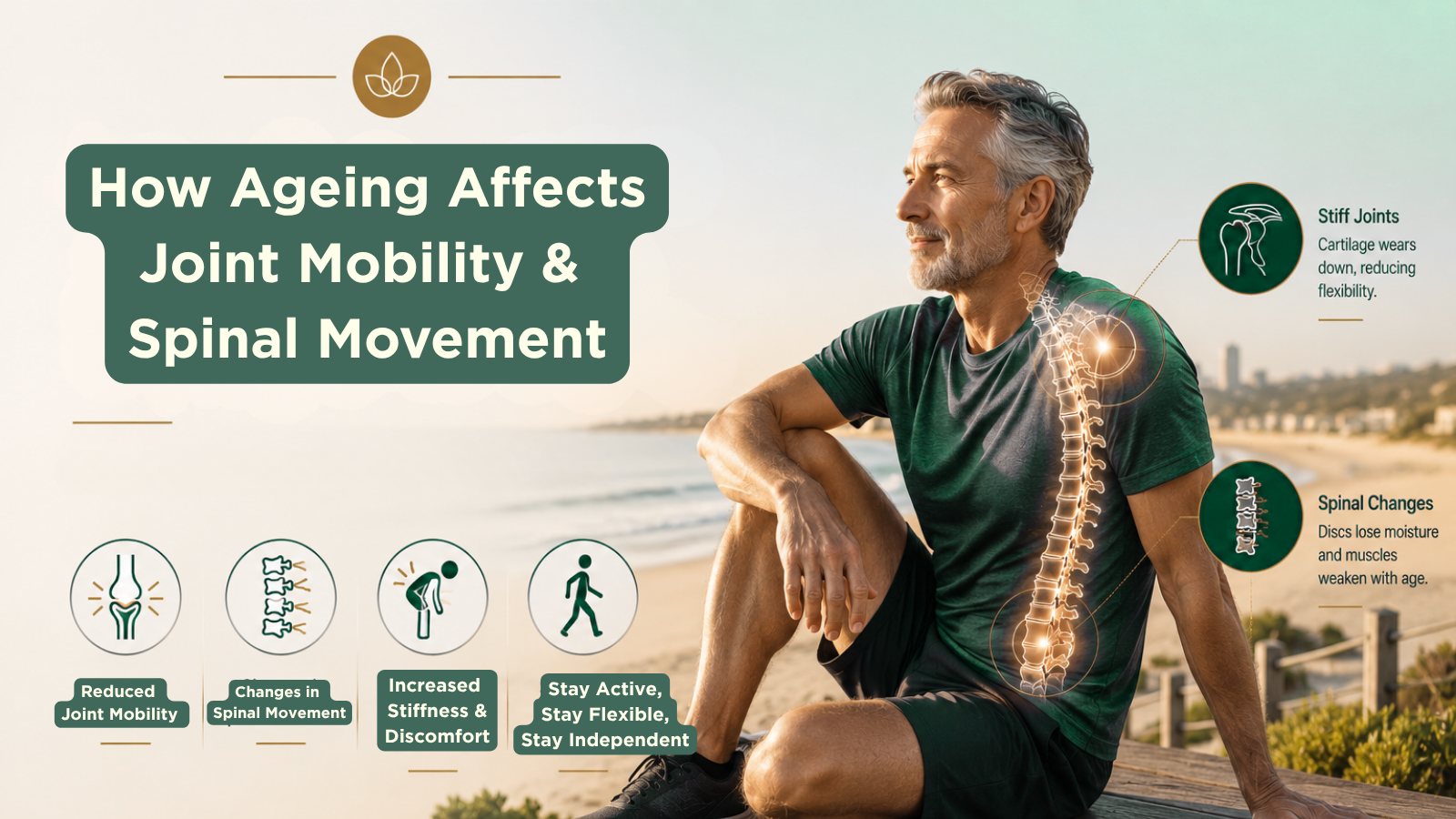 How Ageing Affects Joint Mobility and Spinal Movement