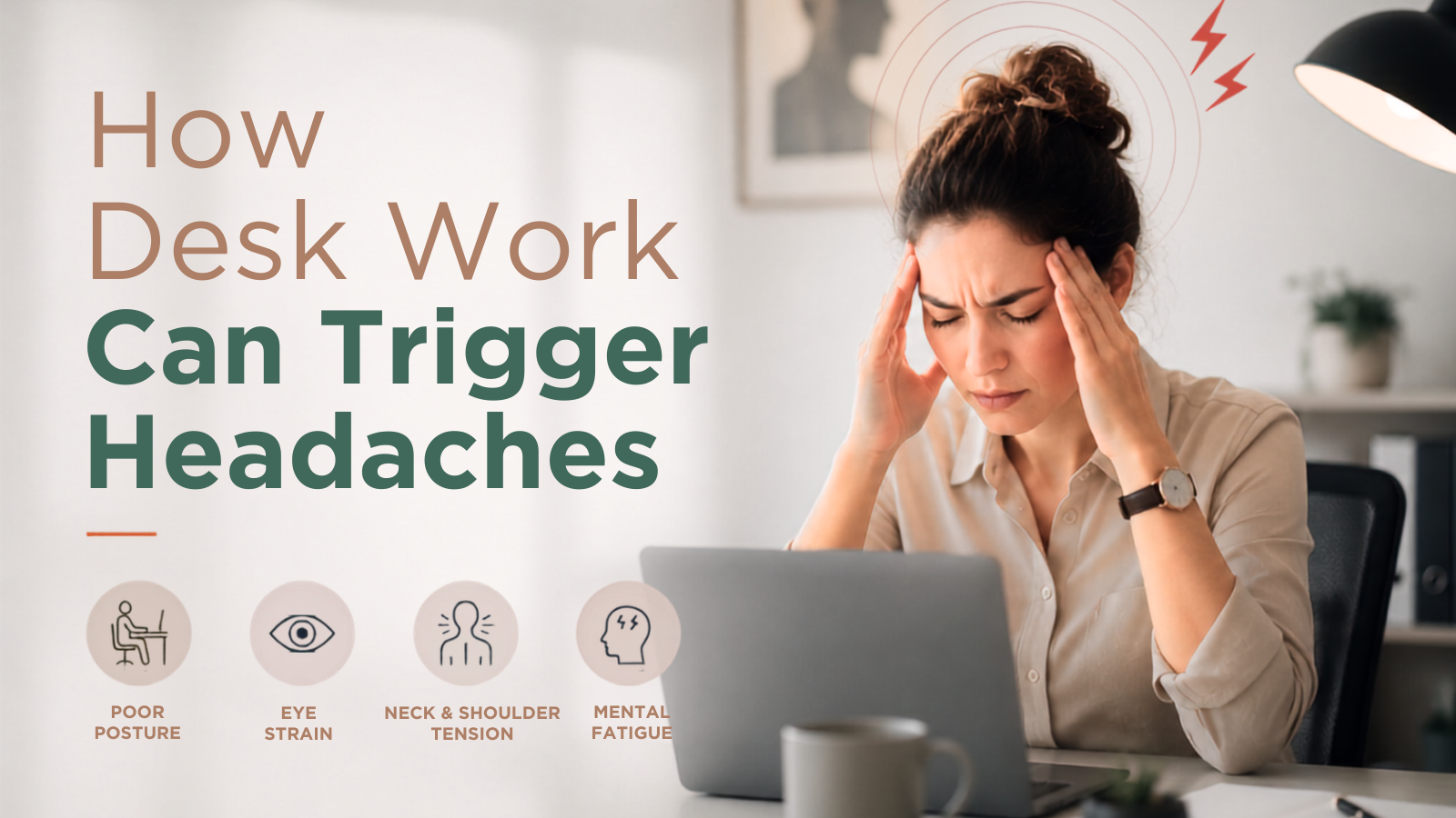 How Desk Work Can Trigger Headaches