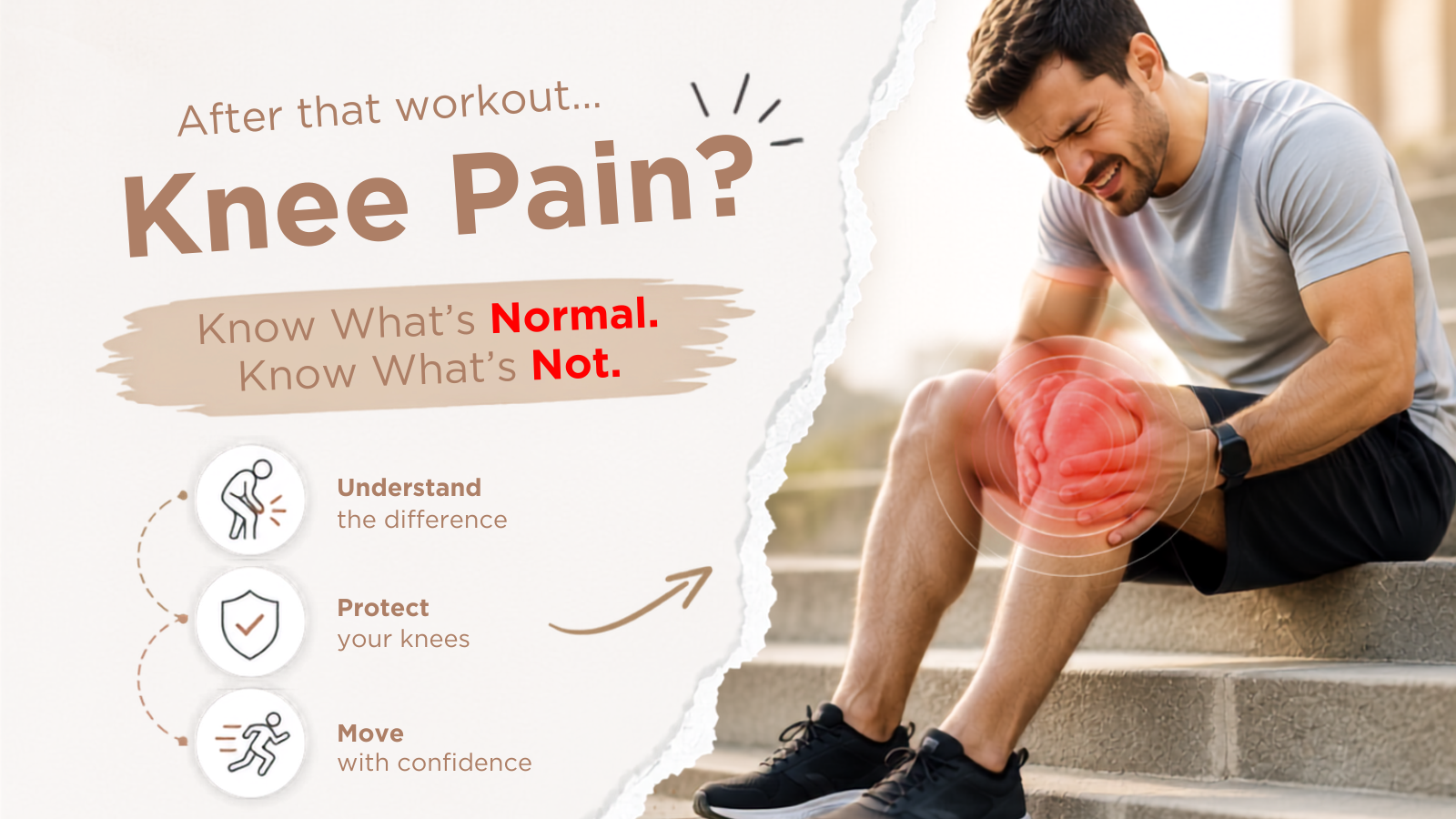 Knee Pain After Exercise: What’s Normal and What’s Not