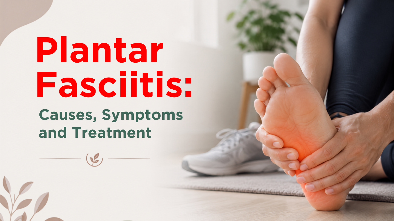 Plantar Fasciitis Causes, Symptoms and Treatment