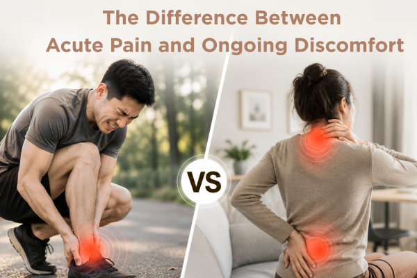 The Difference Between Acute Pain and Ongoing Discomfort The Difference Between Acute Pain and Ongoing Discomfort