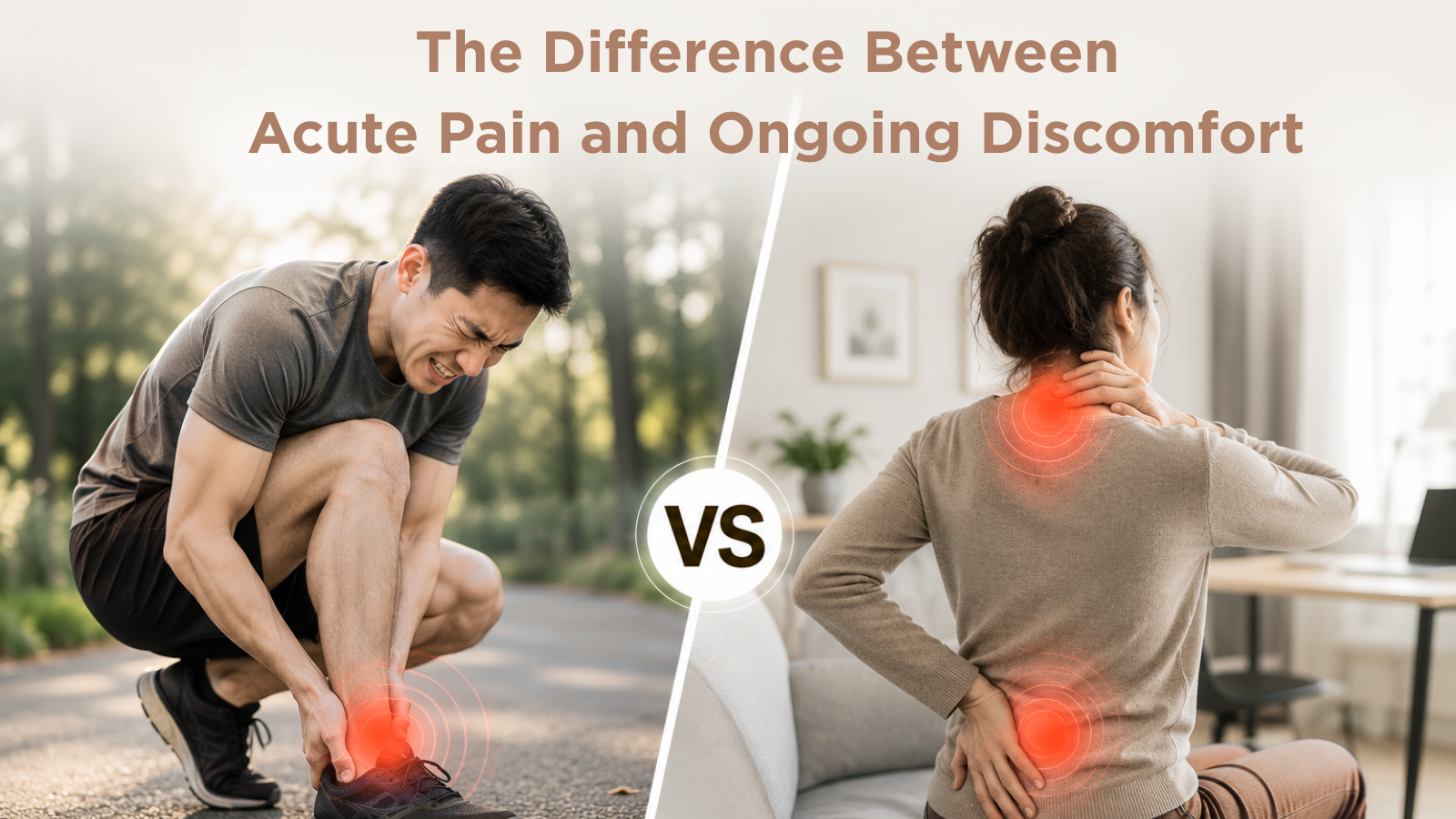 The Difference Between Acute Pain and Ongoing Discomfort