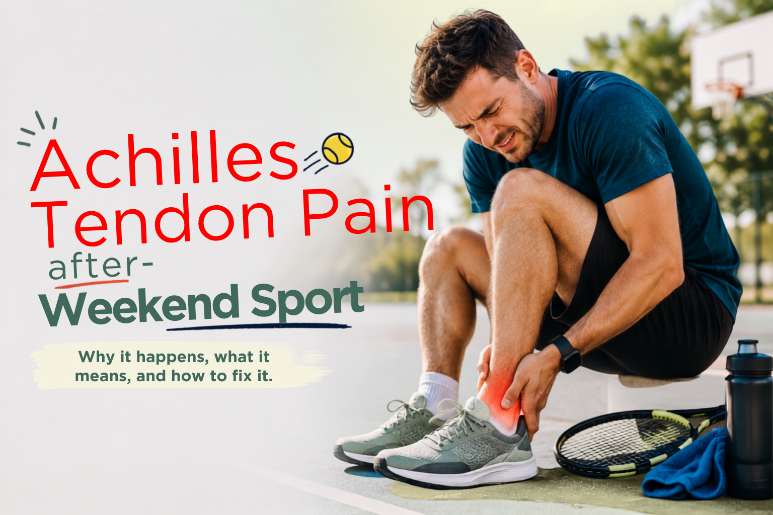 Achilles Tendon Pain After Weekend Sport
