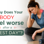 Feeling stiff after a rest day? Learn why too much inactivity can leave your body sore and how gentle movement may help. Feeling stiff after a rest day? Learn why too much inactivity can leave your body sore and how gentle movement may help.
