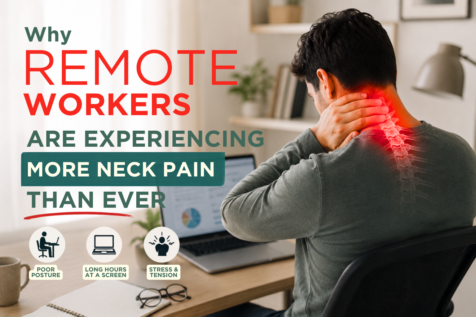 Why Remote Workers Are Experiencing More Neck Pain Than Ever