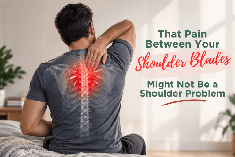 That Pain Between Your Shoulder Blades Might Not Be a Shoulder Problem