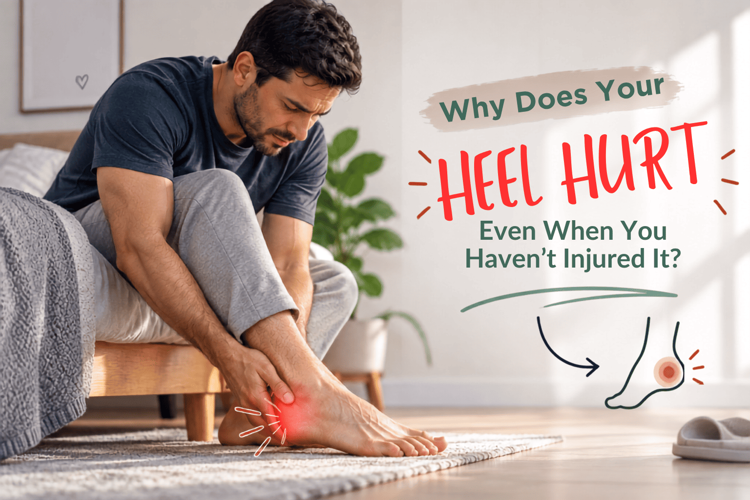 Why Does Your Heel Hurt Even When You Haven’t Injured It?