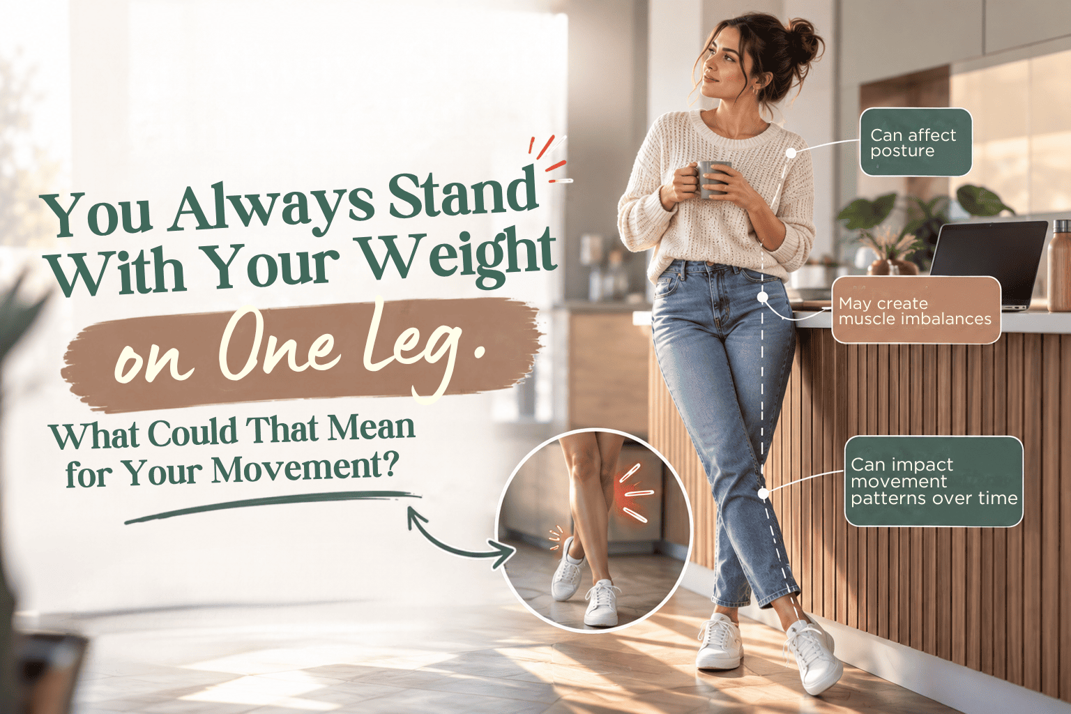 You Always Stand With Your Weight on One Leg. What Could That Mean for Your Movement?