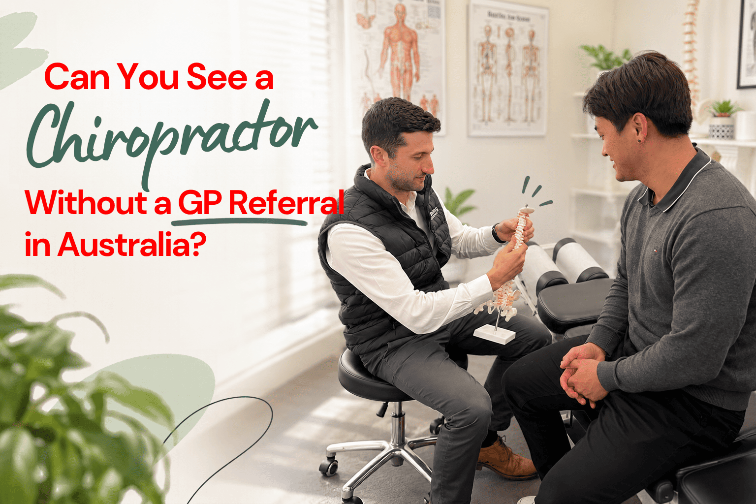 Can You See a Chiropractor Without a GP Referral in Australia?