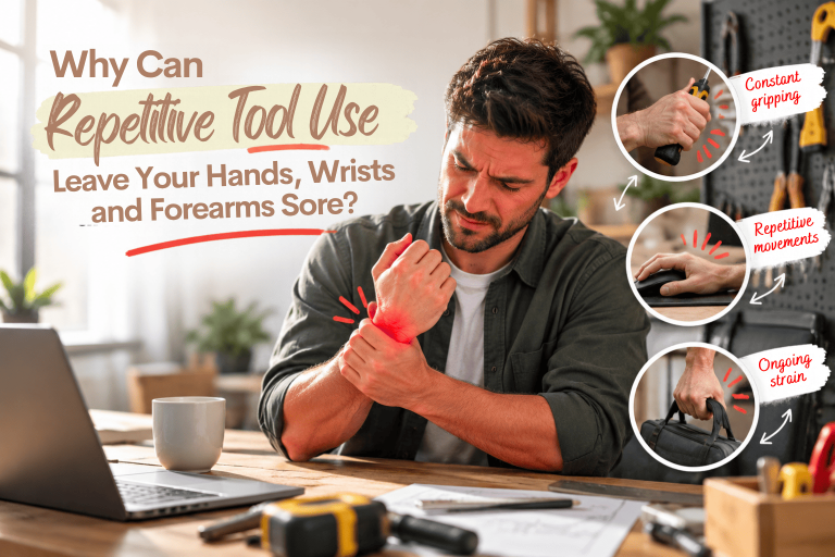 Why Can Repetitive Tool Use Leave Your Hands, Wrists and Forearms Sore?