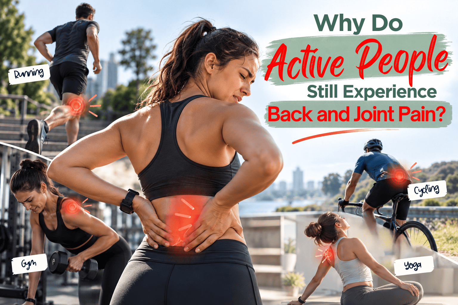 Why Do Active People Still Experience Back and Joint Pain?